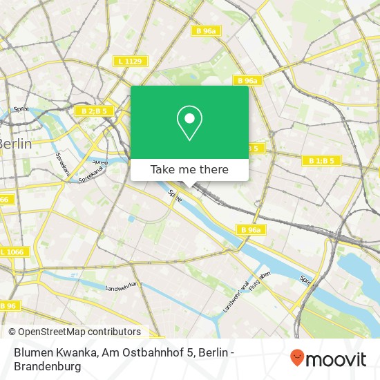Blumen Kwanka, Am Ostbahnhof 5 map