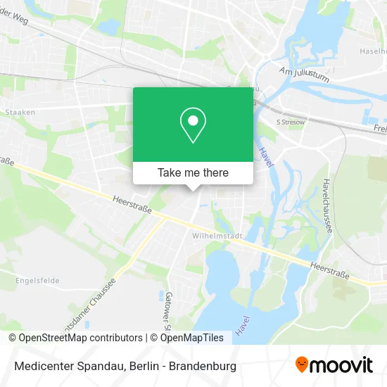 Карта Medicenter Spandau