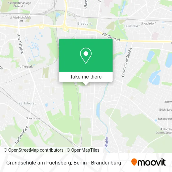 Карта Grundschule am Fuchsberg
