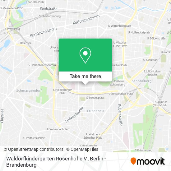 Карта Waldorfkindergarten Rosenhof e.V.