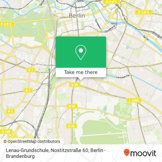Карта Lenau-Grundschule, Nostitzstraße 60