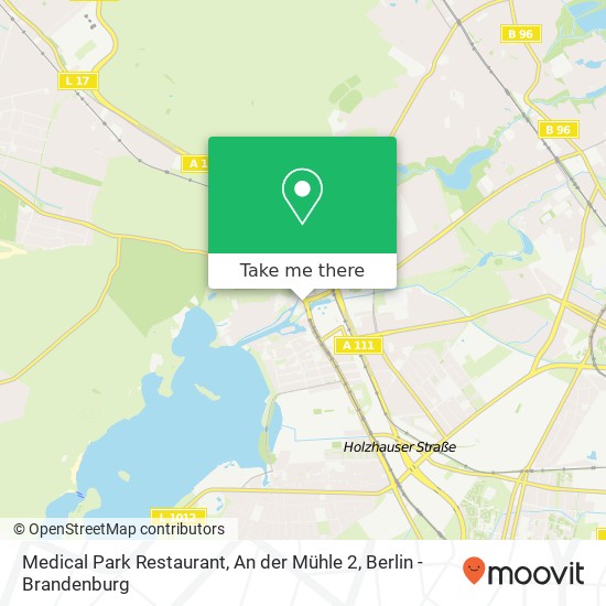 Medical Park Restaurant, An der Mühle 2 map