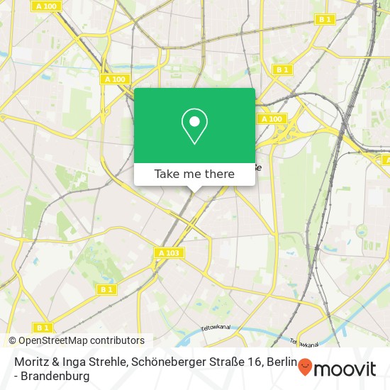 Moritz & Inga Strehle, Schöneberger Straße 16 map