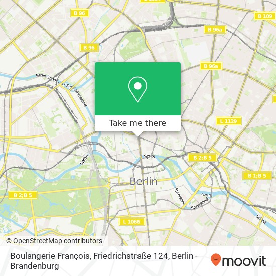 Boulangerie François, Friedrichstraße 124 map