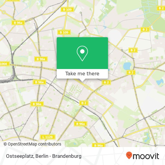 Ostseeplatz map