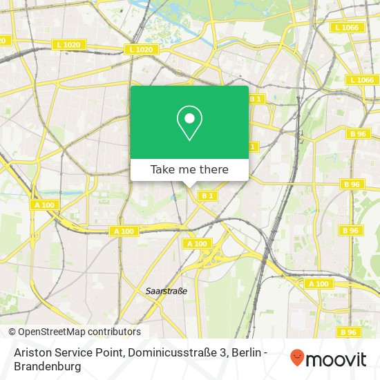 Ariston Service Point, Dominicusstraße 3 map