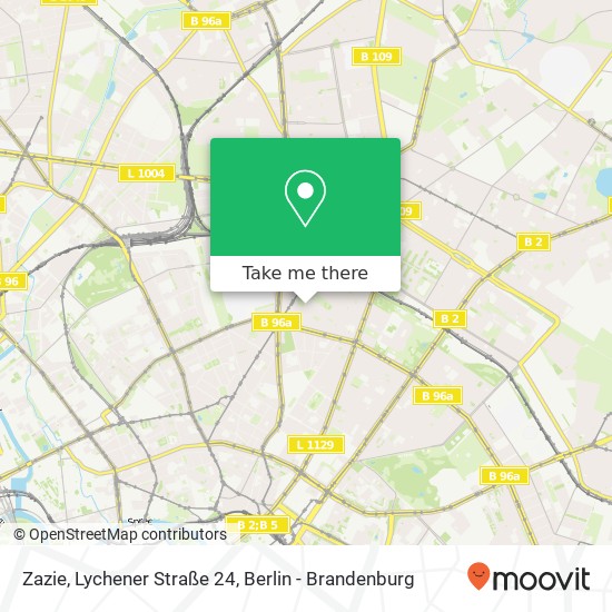 Zazie, Lychener Straße 24 map