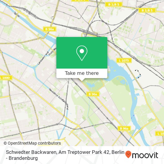 Schwedter Backwaren, Am Treptower Park 42 map