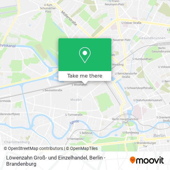 Löwenzahn Groß- und Einzelhandel map