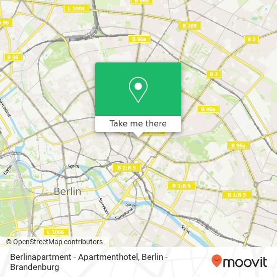 Berlinapartment - Apartmenthotel map