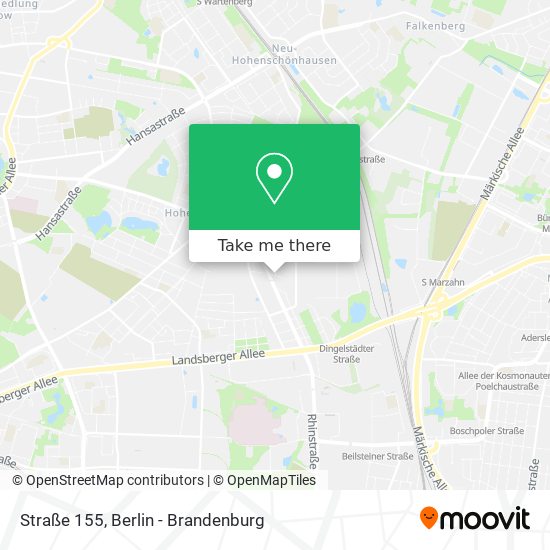 Straße 155 map