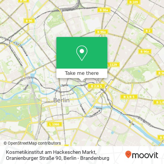 Kosmetikinstitut am Hackeschen Markt, Oranienburger Straße 90 map