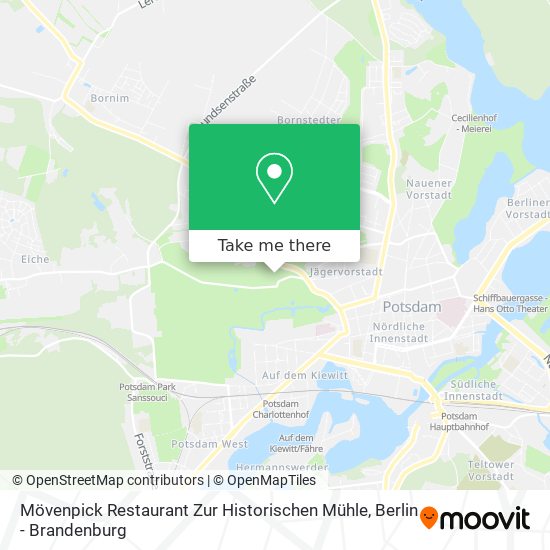 Mövenpick Restaurant Zur Historischen Mühle map