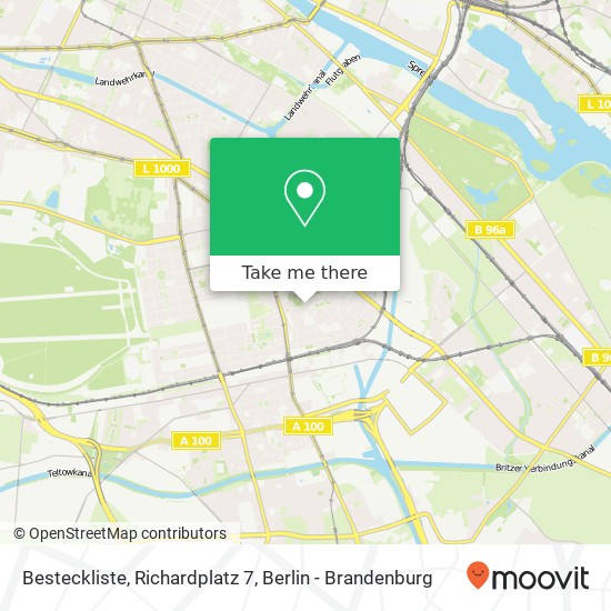 Besteckliste, Richardplatz 7 map