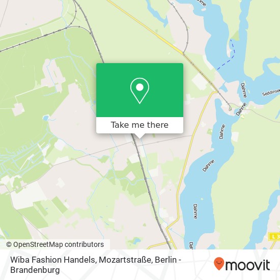 Wiba Fashion Handels, Mozartstraße map