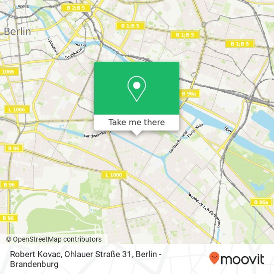 Карта Robert Kovac, Ohlauer Straße 31