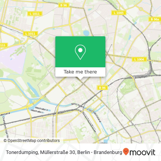 Tonerdumping, Müllerstraße 30 map