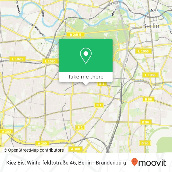 Kiez Eis, Winterfeldtstraße 46 map