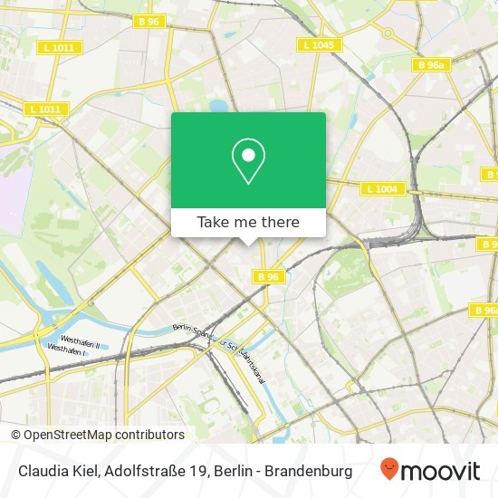 Claudia Kiel, Adolfstraße 19 map