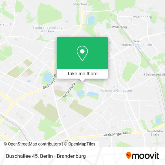 Buschallee 45 map