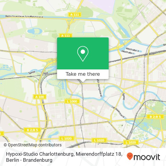 Hypoxi-Studio Charlottenburg, Mierendorffplatz 18 map