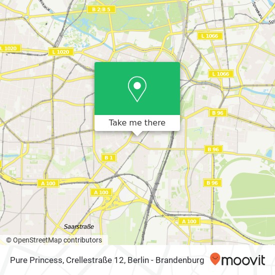 Pure Princess, Crellestraße 12 map