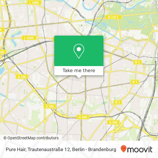 Pure Hair, Trautenaustraße 12 map