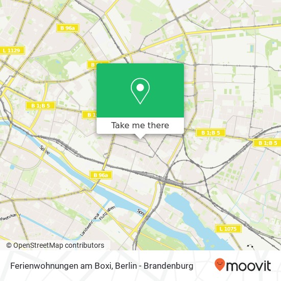 Ferienwohnungen am Boxi map