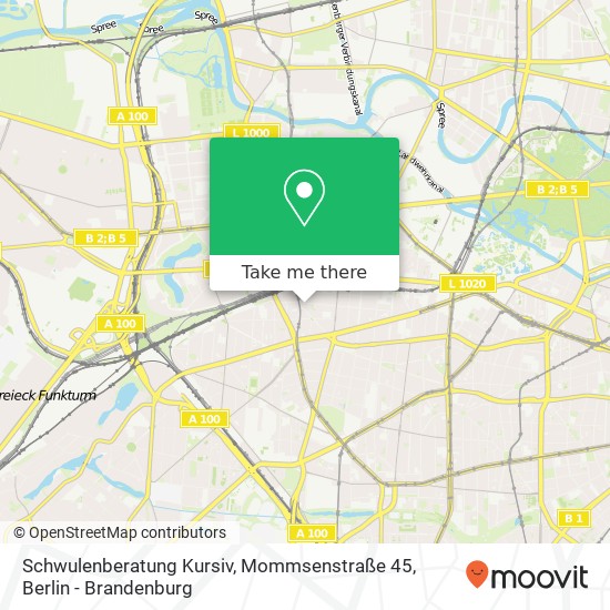 Schwulenberatung Kursiv, Mommsenstraße 45 map