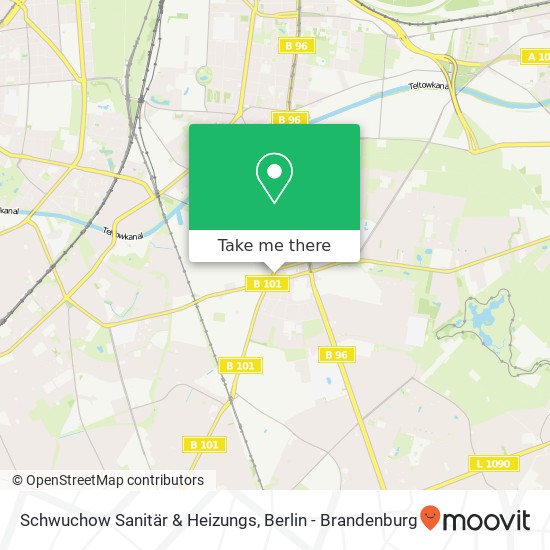 Schwuchow Sanitär & Heizungs map