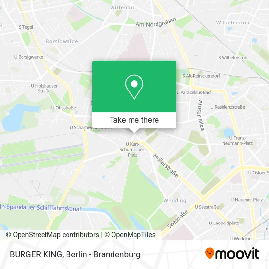 Карта BURGER KING