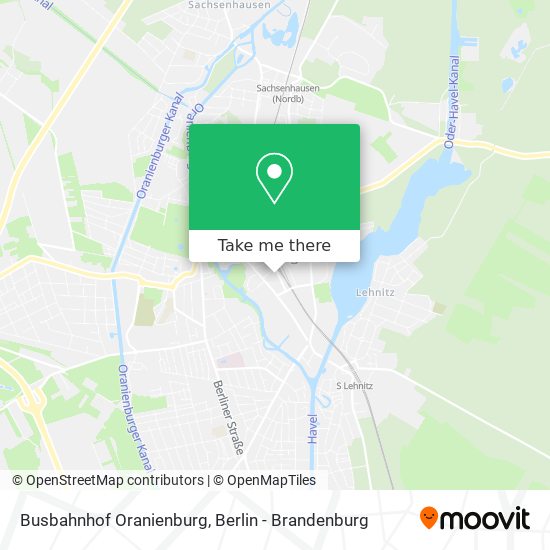 Карта Busbahnhof Oranienburg