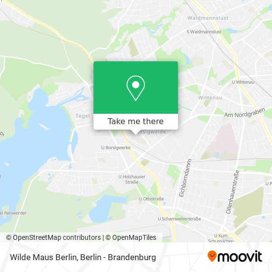 Wilde Maus Berlin map