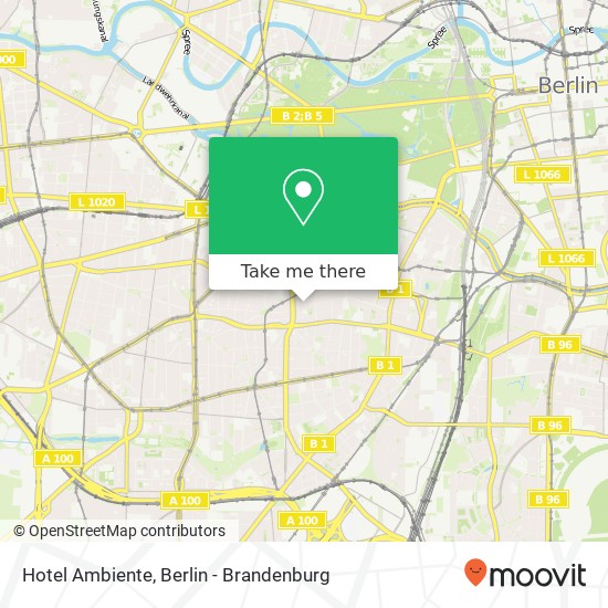 Hotel Ambiente, Gossowstraße 11 map