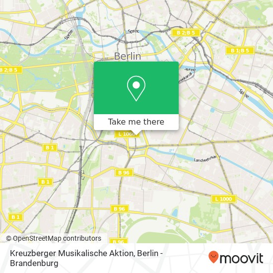Kreuzberger Musikalische Aktion map