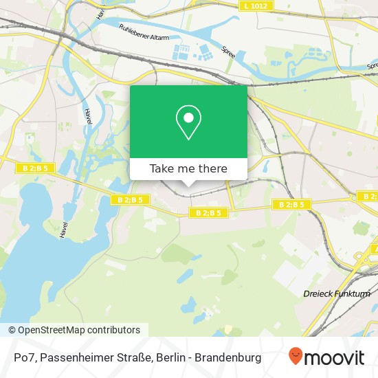 Po7, Passenheimer Straße map
