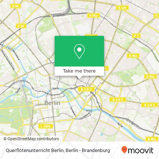 Querflötenunterricht Berlin, Weinmeisterstraße 15 map