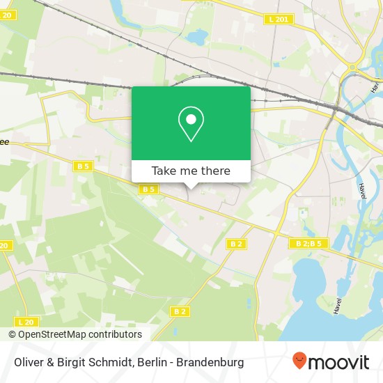 Карта Oliver & Birgit Schmidt, Obstallee 32