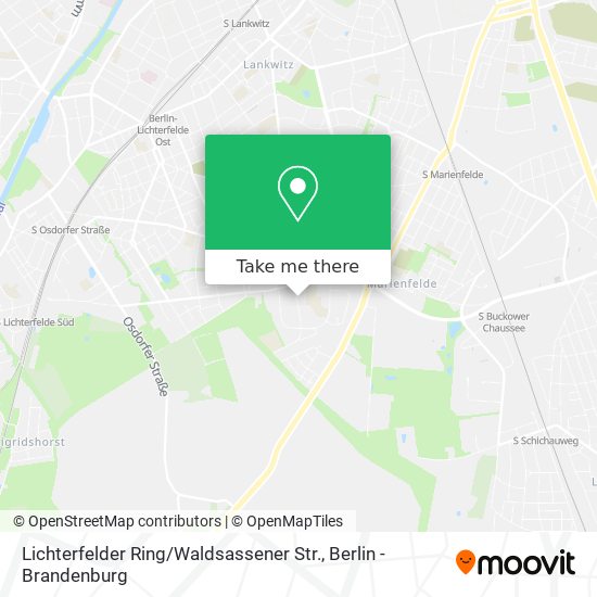 Карта Lichterfelder Ring / Waldsassener Str.