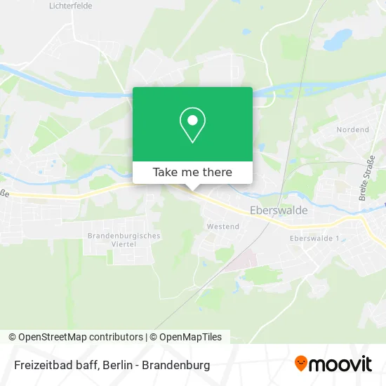 Карта Freizeitbad baff