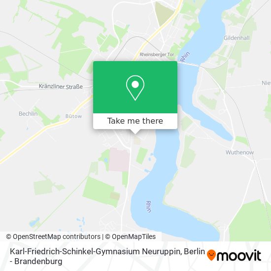 Карта Karl-Friedrich-Schinkel-Gymnasium Neuruppin