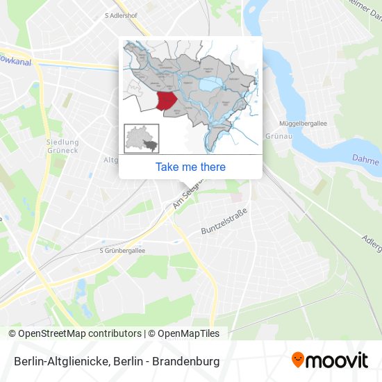 Berlin-Altglienicke map