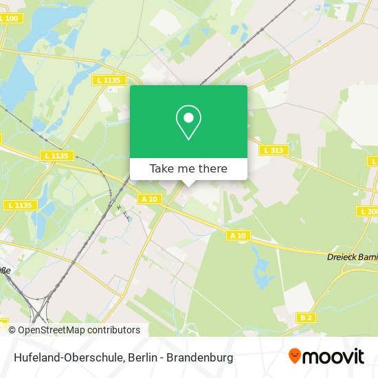 Hufeland-Oberschule map
