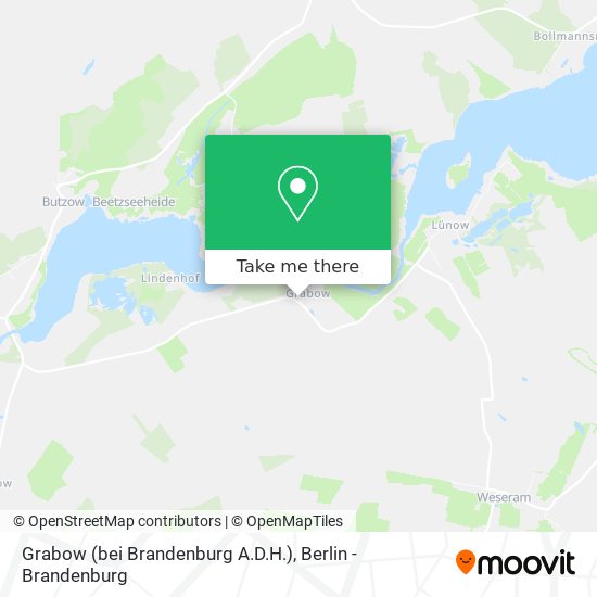 Grabow (bei Brandenburg A.D.H.) map