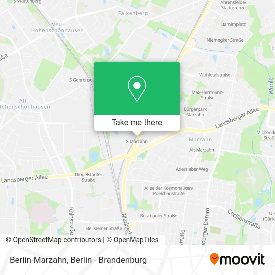 Карта Berlin-Marzahn