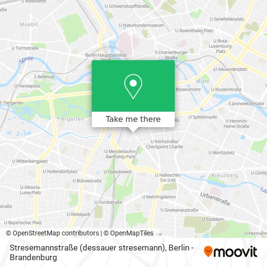 Stresemannstraße (dessauer stresemann) map