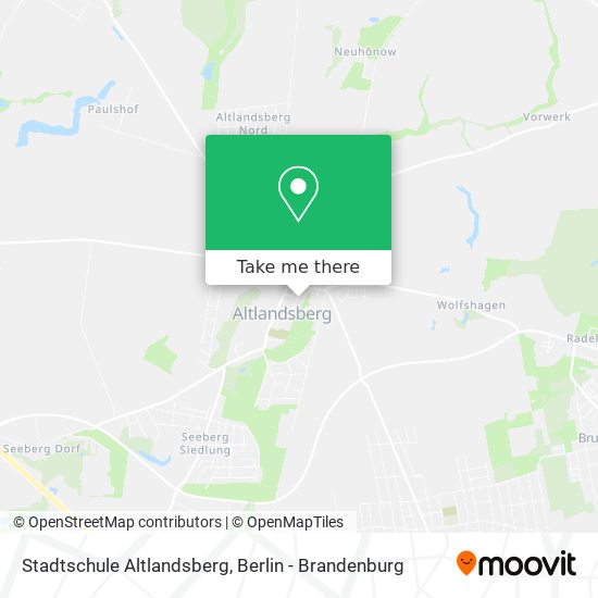 Карта Stadtschule Altlandsberg