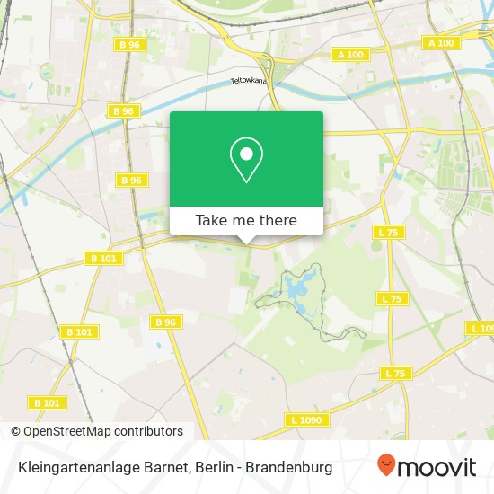 Kleingartenanlage Barnet, Britzer Straße 23 map