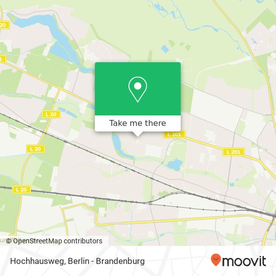Hochhausweg map