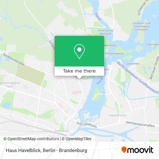 Haus Havelblick map